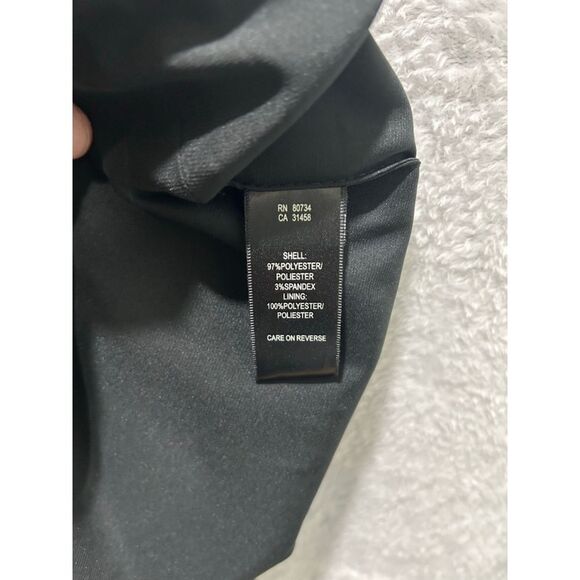 Women's BCBG Black Embellished Mini Dress Size 2 - Picture 5 of 5